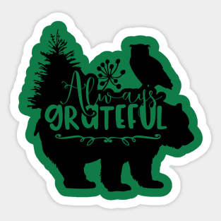 Always Grateful #2 Sticker